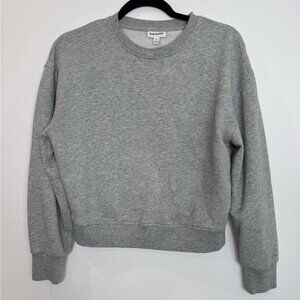 Frank and Oak classic Gray Crewneck Sweatshirt size XS
